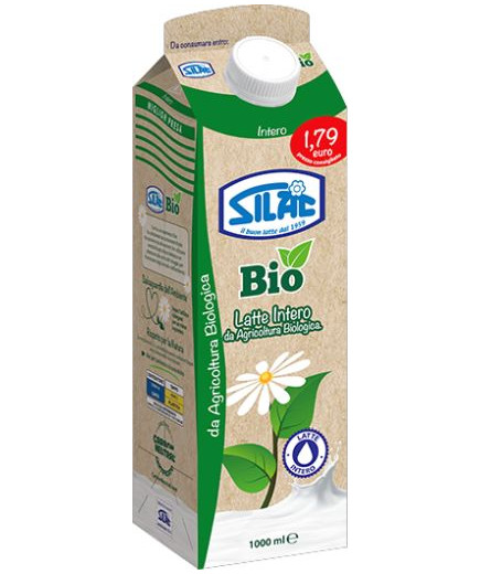Silac Latte Fresco Intero Bio lt.1