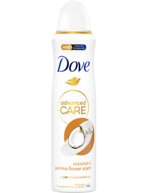 DOVE DEO SPRAY ADVANCED CARE COCCO ML.150