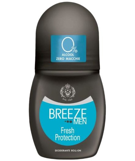BREEZE MEN DEO ROLL-ON FRESH PROTECTION ML.50