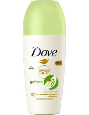 DOVE DEO ROLL-ON ADVANCED CARE  GO FRESH CUCUMBER ML.50