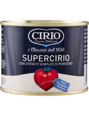 CIRIO SUPERCIRIO CONCENTRATO DI POMODORO GR.210 SCATOLA