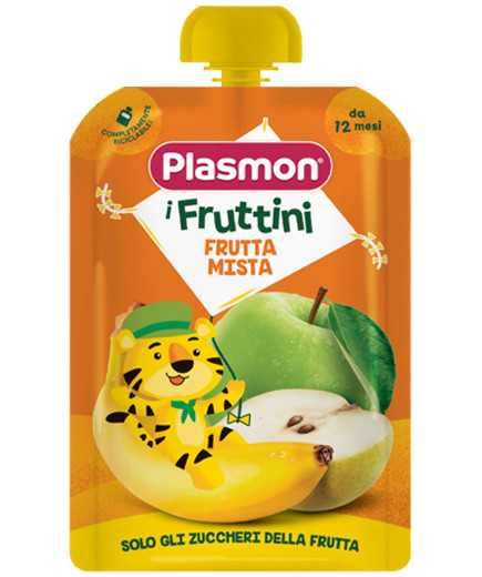 PLASMON SPREMI E GUSTA FRUTTINI FRUTTA MISTA GR 130