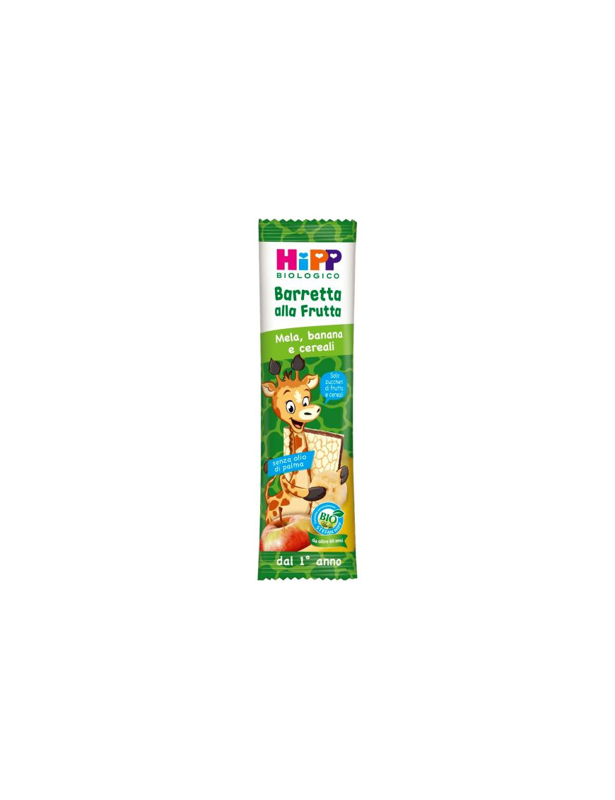 HIPP BARRETTE ALLA FRUTTA MELABANANA E CEREALI 23G