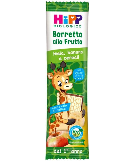 HIPP BARRETTE ALLA FRUTTA MELABANANA E CEREALI 23G