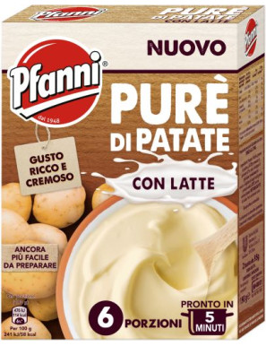 PFANNI PURE' DI PATATE CON LATTE 2 BS GR.190
