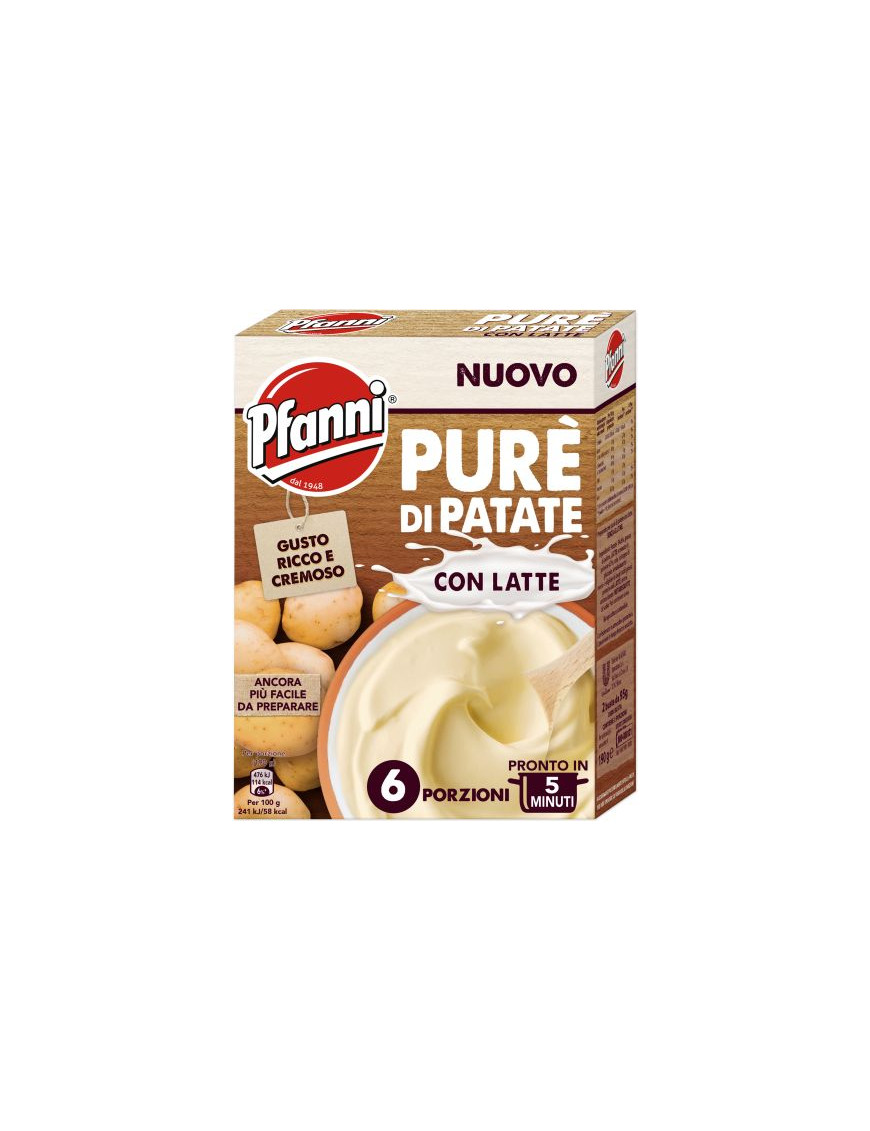 PFANNI PURE' DI PATATE CON LATTE 2 BS GR.190