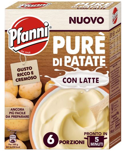 PFANNI PURE' DI PATATE CON LATTE 2 BS GR.190