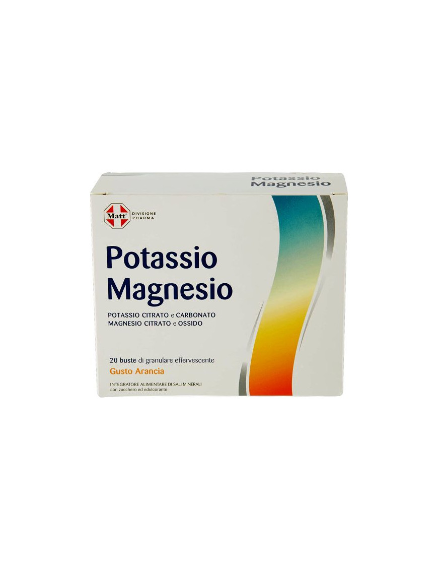 Matt Potassio E Magnesio 20 Buste gr.200