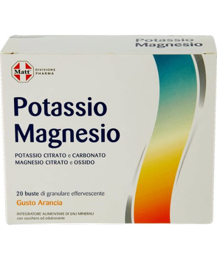 Matt Potassio E Magnesio 20 Buste gr.200