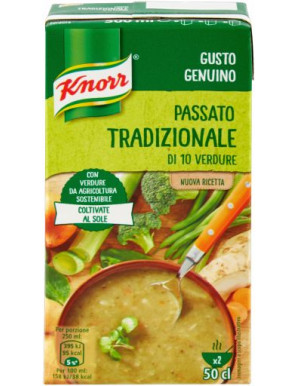 Knorr Passato Di Verdure Tradizionale 10 Verdure ml.500