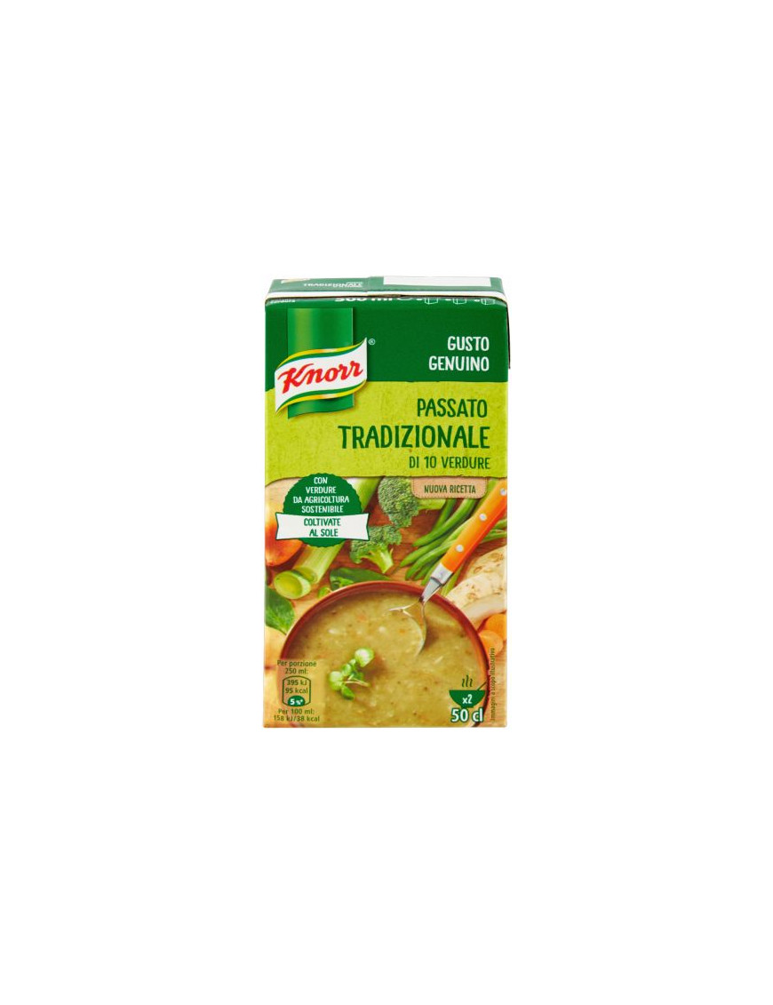 Knorr Passato Di Verdure Tradizionale 10 Verdure ml.500