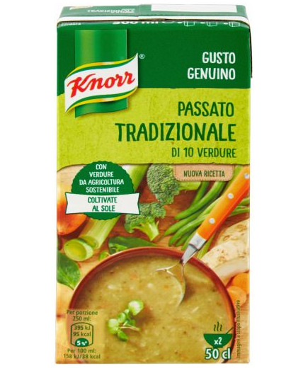 Knorr Passato Di Verdure Tradizionale 10 Verdure ml.500