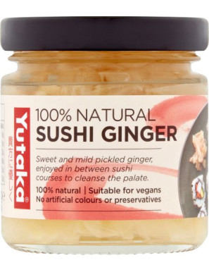 YUTAKA SUSHI GINGER GR 120 V.V ZENZERO A FETTE PER SUSHI