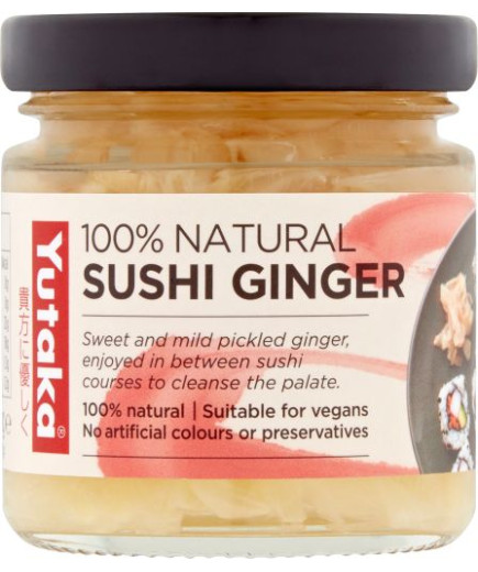 YUTAKA SUSHI GINGER GR 120 V.V ZENZERO A FETTE PER SUSHI