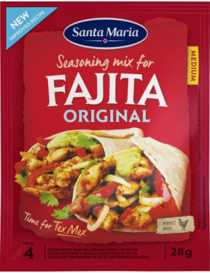 SANTA MARIA SPEZIE PER FAJITA GR.28