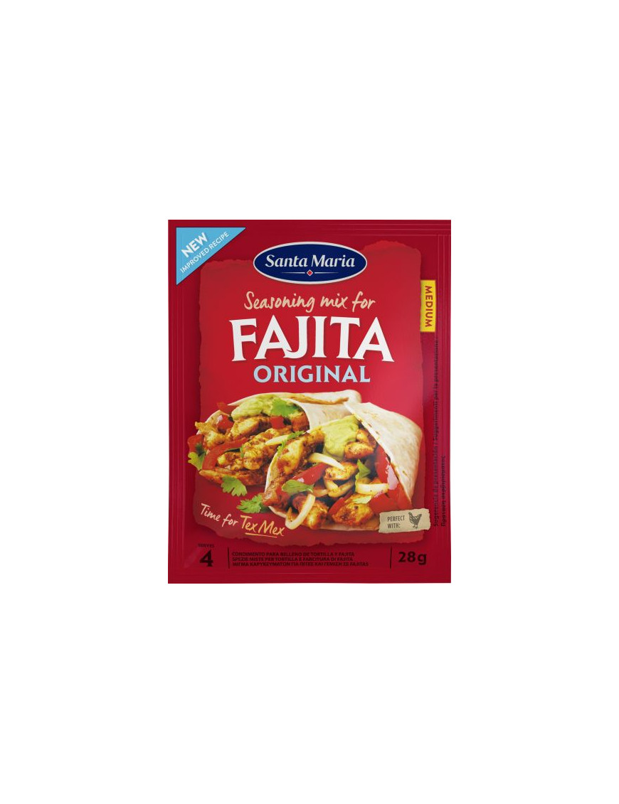 SANTA MARIA SPEZIE PER FAJITA GR.28