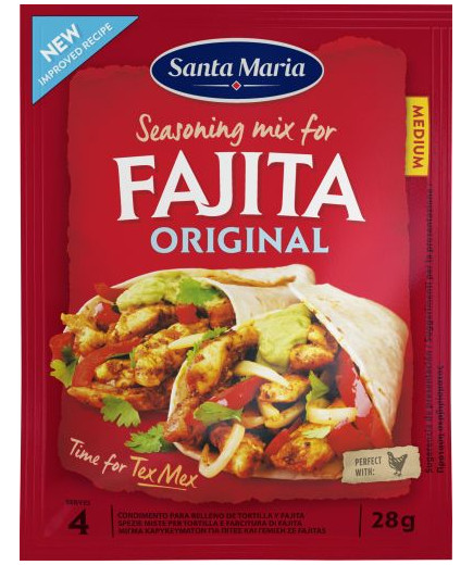 SANTA MARIA SPEZIE PER FAJITA GR.28