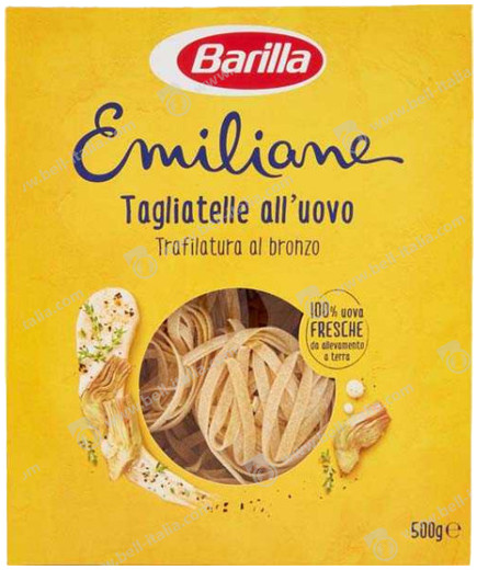BARILLA TAGLIATELLE UOVO G.500 NIDI EMILIANE NÂ°229