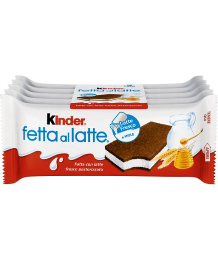 Ferrero Kinder Fetta Al Latte X5 gr.140