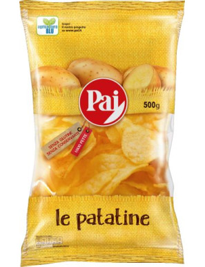 PAI CHIPS TRASPARENTI G.500