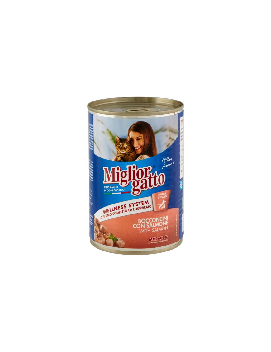 Morando Miglior Gatto Bocconi Salmone gr.400