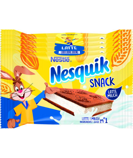 Nestle Nesquik Snack Latte X5 gr.130