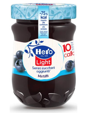 Hero Confettura Light Senza Zucchero Mirtilli gr.280