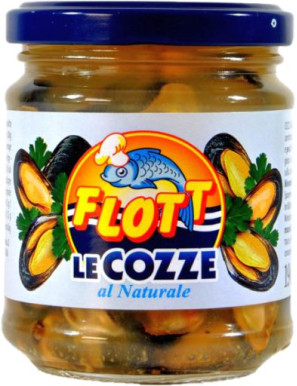 FLOTT COZZE AL NATURALE G.190 VASO VETRO