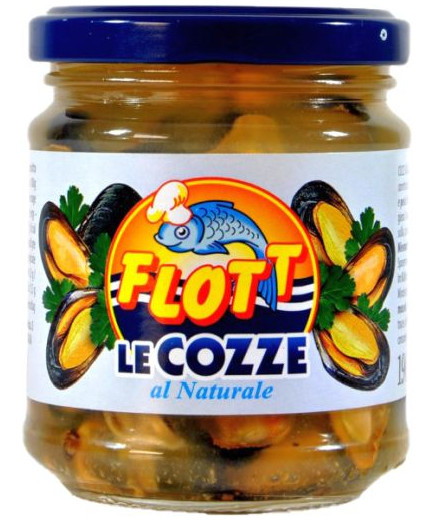 FLOTT COZZE AL NATURALE G.190 VASO VETRO