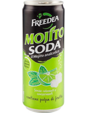 Lemonsoda Mojito Analcolico lattina cl.33