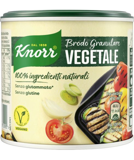 Knorr Brodo Granulare Verdure 100% Ingred. Naturali gr.135