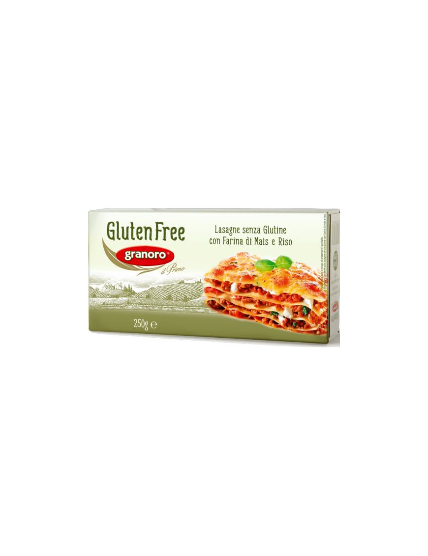 Granoro Lasagne Senza Glutine gr.250 Con Farina Di Mais E Riso