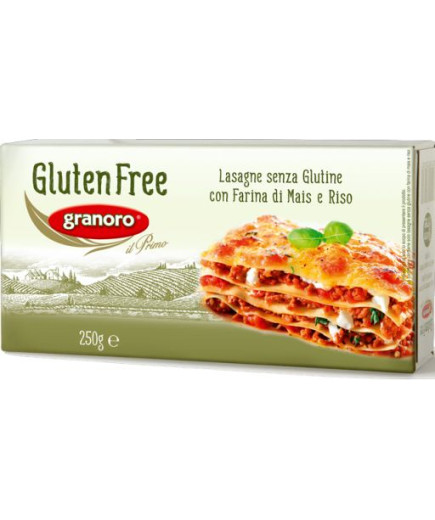Granoro Lasagne Senza Glutine gr.250 Con Farina Di Mais E Riso
