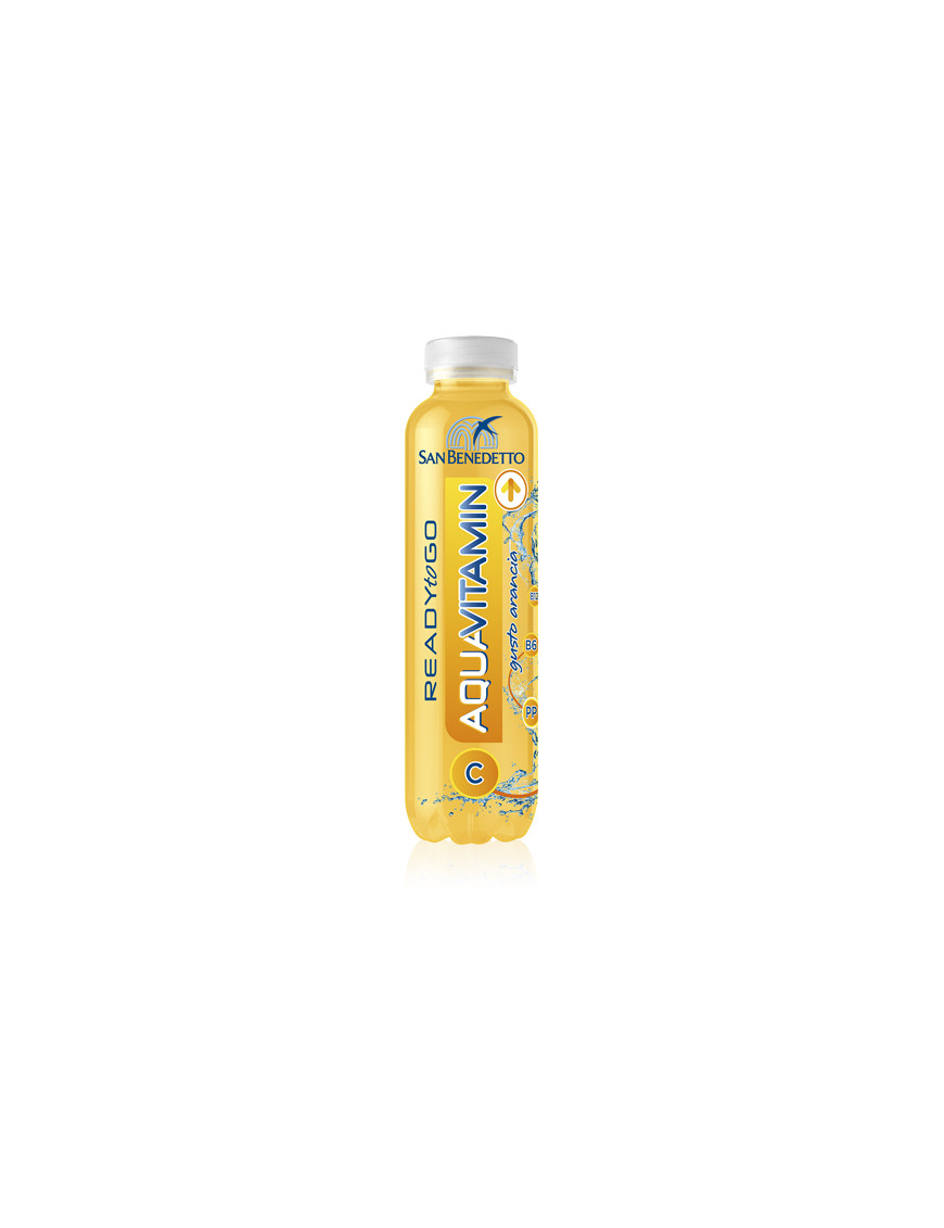 SAN BENEDETTO AQUAVITAMIN LT. 0,40 PET ARANCIA