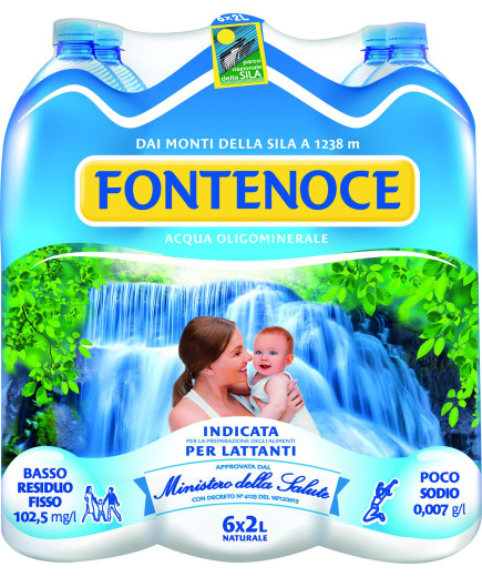 Fontenoce Acqua Naturale lt.2 Pet