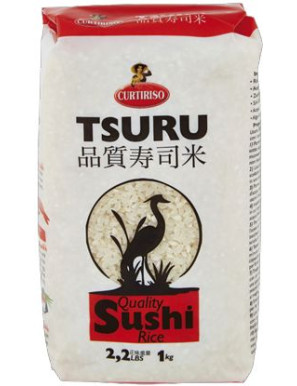 Curtiriso Riso Per Sushi 1 Kg Cello Tsuru