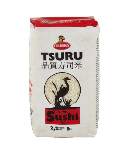 Curtiriso Riso Per Sushi 1 Kg Cello Tsuru