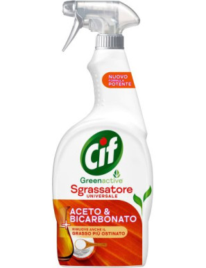 CIF SPRAY GREENACTIVE SGRASS.ACETO&BICARBONATO ML.650