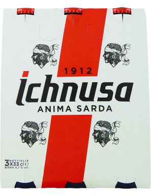 Ichnusa Birra cl.33x3