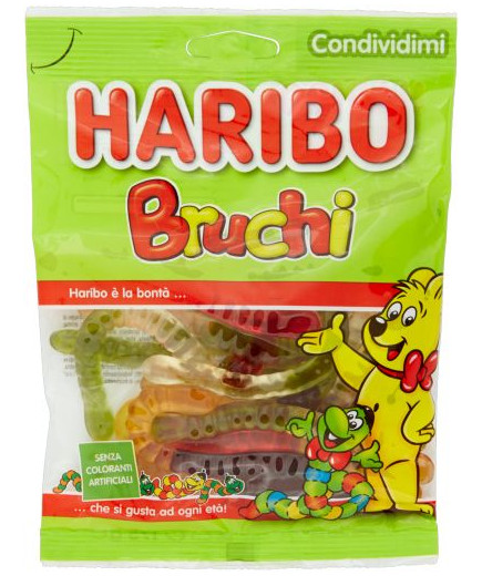 Haribo Serpentelli -Bruchi -Gommose- gr.175