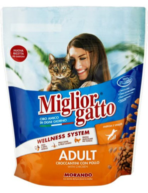 Morando Miglior Gatto Croccantini Pollo gr.400