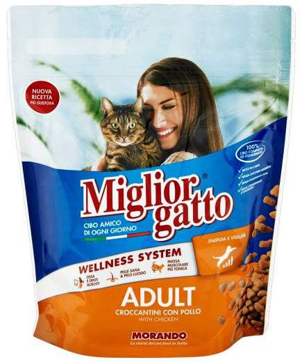 Morando Miglior Gatto Croccantini Pollo gr.400