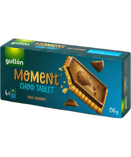 Gullon Biscotti Moment Choco Tablet Milk gr.150