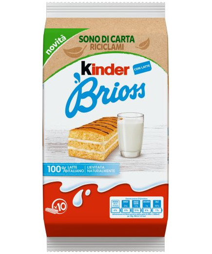 Ferrero Kinder Brioss Latte gr.270