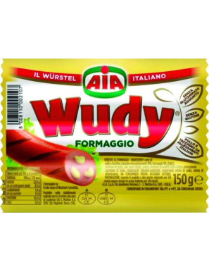 AIA WURSTEL WUDY FORMAGGIO PRIX P/TACC.G.150 W2741