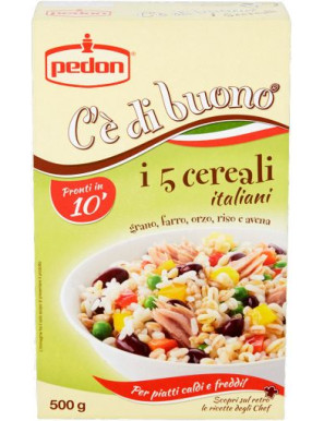 PEDON C'E'DI BUONO MIX 5 CEREALI GR.500 PRONTO IN 10 MINUTI