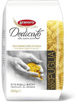 Granoro Dedicato Fusilli Bucati N.75 gr.500