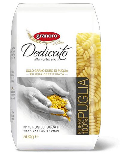 Granoro Dedicato Fusilli Bucati N.75 gr.500