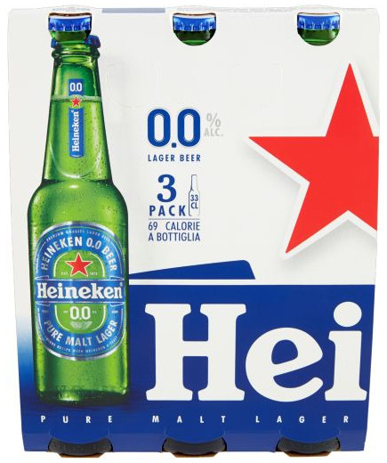 Heineken 0.0. cl.33x3