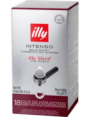 Illy Serving Monodose 18 Cialde Intenso gr.131